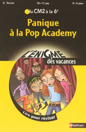 Couverture du produit · Enigme VAC CM2 à 6e Panique pop Académy