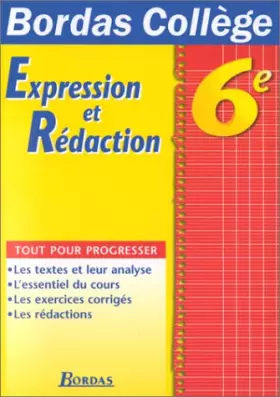 Couverture du produit · B.COLL. EXPR.ECRIT/REDACT. 6E (Ancienne Edition)
