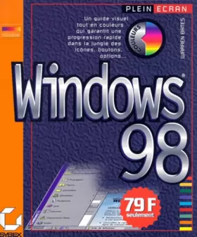 Couverture du produit · Windows 98 plein ecran