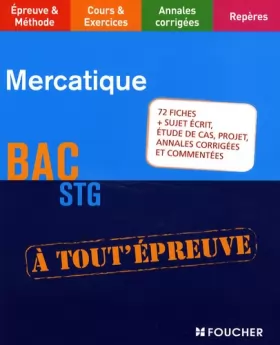 Couverture du produit · Mercatique Bac STG