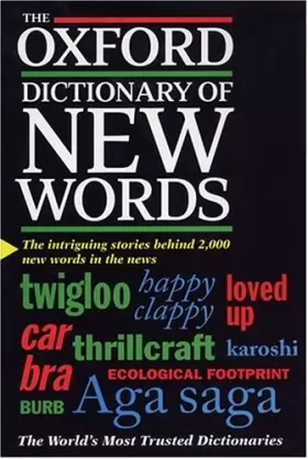 Couverture du produit · The Oxford Dictionary of New Words