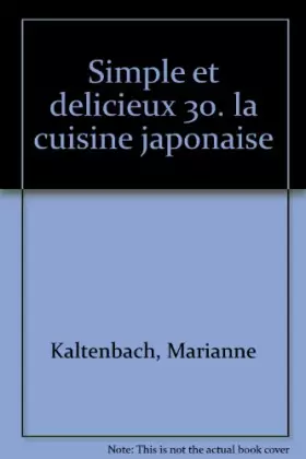 Couverture du produit · LA CUISINE JAPONAISE