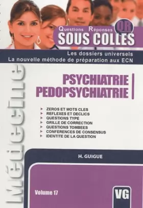Couverture du produit · Psychiatrie, pédopsychiatrie
