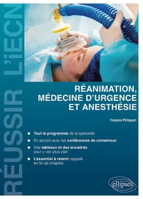 Couverture du produit · Réanimation, médecine d'urgence et anesthésie