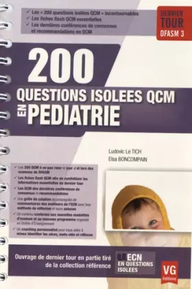 Couverture du produit · 200 questions isolées QCM en pédiatrie