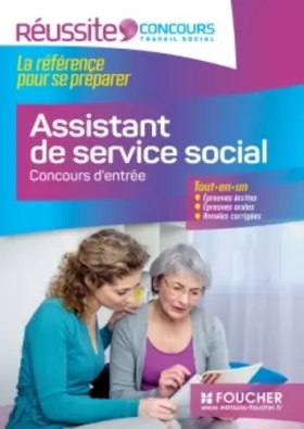 Couverture du produit · Assistant de service social - Concours d'entrée - Nº43