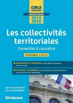 Couverture du produit · Les collectivités territoriales - 2019/2020