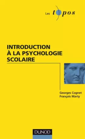 Couverture du produit · Introduction à la psychologie scolaire