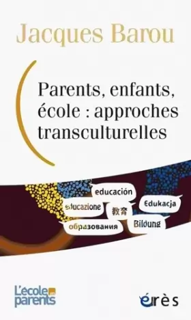 Couverture du produit · Approches transculturelles de l'éducation