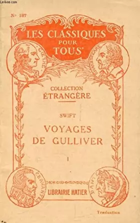 Couverture du produit · VOYAGES DE GULLIVER, TOME I (TRADUCTION)