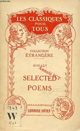 Couverture du produit · Selected poems