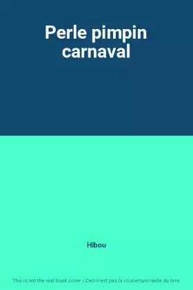 Couverture du produit · Perle pimpin carnaval