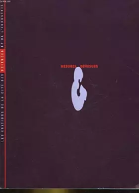 Couverture du produit · Mesures et demesures