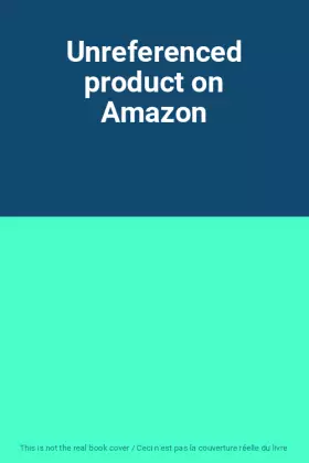 Couverture du produit · Unreferenced product on Amazon