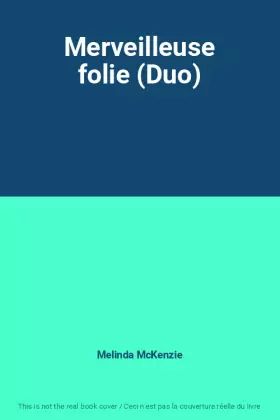 Couverture du produit · Merveilleuse folie (Duo)