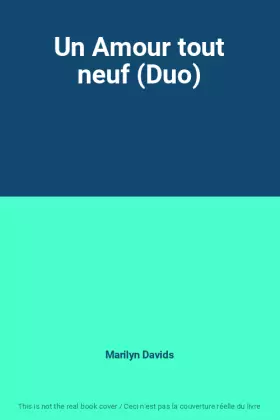 Couverture du produit · Un Amour tout neuf (Duo)