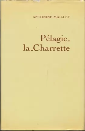 Couverture du produit · Pélagie-la-Charrette.
