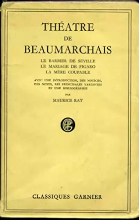 Couverture du produit · Théatre De Beaumarchais / Le Barbier De Séville - Le Mariage De Figaro - La Mère Coupable