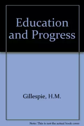 Couverture du produit · Education and Progress