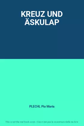 Couverture du produit · KREUZ UND ÄSKULAP