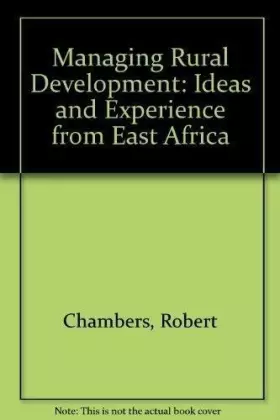 Couverture du produit · Managing Rural Development: Ideas and Experience from East Africa