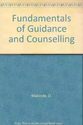Couverture du produit · Guidance And Counselling