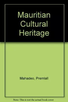 Couverture du produit · Mauritian cultural heritage