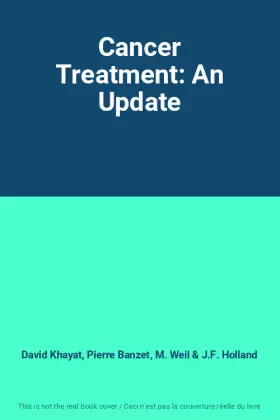 Couverture du produit · Cancer Treatment: An Update