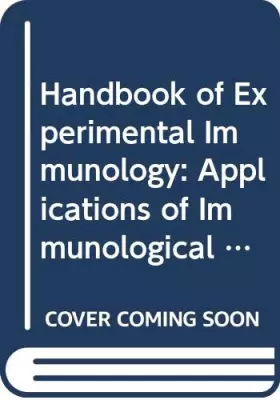 Couverture du produit · Applications of Immunological Methods (v. 3)