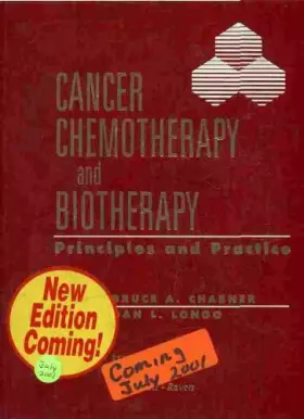 Couverture du produit · Cancer Chemotherapy and Biotherapy: Principles and Practice