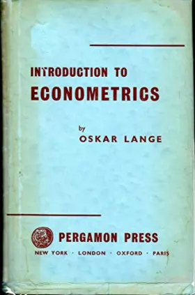 Couverture du produit · Introduction to Econometrics