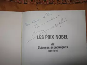 Couverture du produit · Les prix Nobel de sciences économiques: 1969-1990