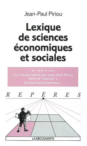 Couverture du produit · Lexique de sciences économiques et sociales