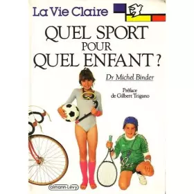 Couverture du produit · Quel sport pour quel enfant ?