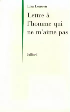 Couverture du produit · LETTRE A HOMME QUI M AIME PAS
