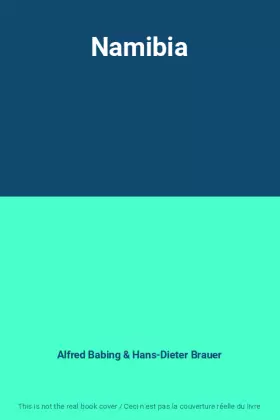 Couverture du produit · Namibia