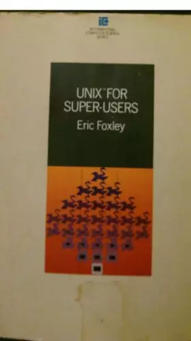 Couverture du produit · Unix for Super-Users
