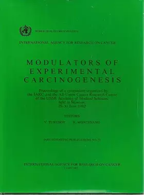Couverture du produit · Modulators of Experimental Carcinogenesis: Symposium Proceedings