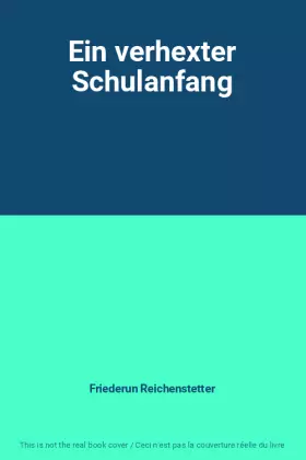Couverture du produit · Ein verhexter Schulanfang