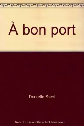 Couverture du produit · À bon port