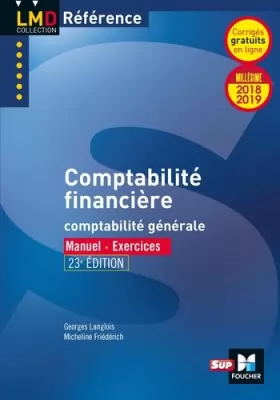 Couverture du produit · Comptabilité financière - 23e édition - Millésime 2018-2019 - Nº20