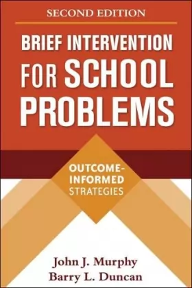 Couverture du produit · Brief Intervention for School Problems: Outcome-Informed Strategies
