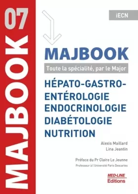 Couverture du produit · Hepato-Gastro Entérologie Endocrinologie Diabétologie Nutrition: Toute la spécialité, par le Major
