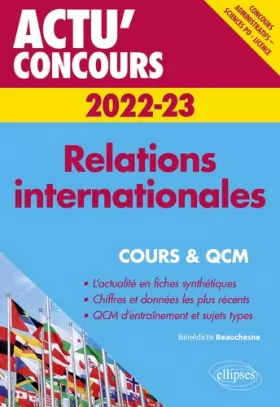 Couverture du produit · Relations internationales: Cours et QCM