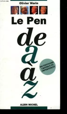 Couverture du produit · Le Pen de A à Z
