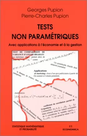 Couverture du produit · Tests non paramétriques avec applications à l'économie et à la gestion