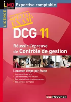 Couverture du produit · DCG 11: Réussir l'épreuve de Contrôle de gestion