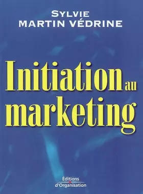 Couverture du produit · Initiation au Marketing