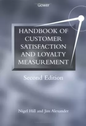 Couverture du produit · Handbook of Customer Satisfaction and Loyalty Measurement