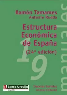 Couverture du produit · Estructura economica de Espana/ Economic Structure of Spain